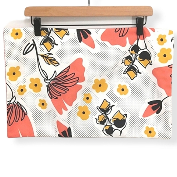 Poppy Flower Rectangular Accent Pillow Cover - Picture 1 of 4